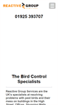 Mobile Screenshot of pigeon-control.co.uk